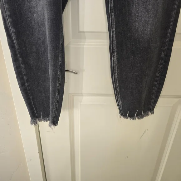 Maurices KanCan™ Black Wash Distressed Jeans – Size 18 - Picture 3 of 10